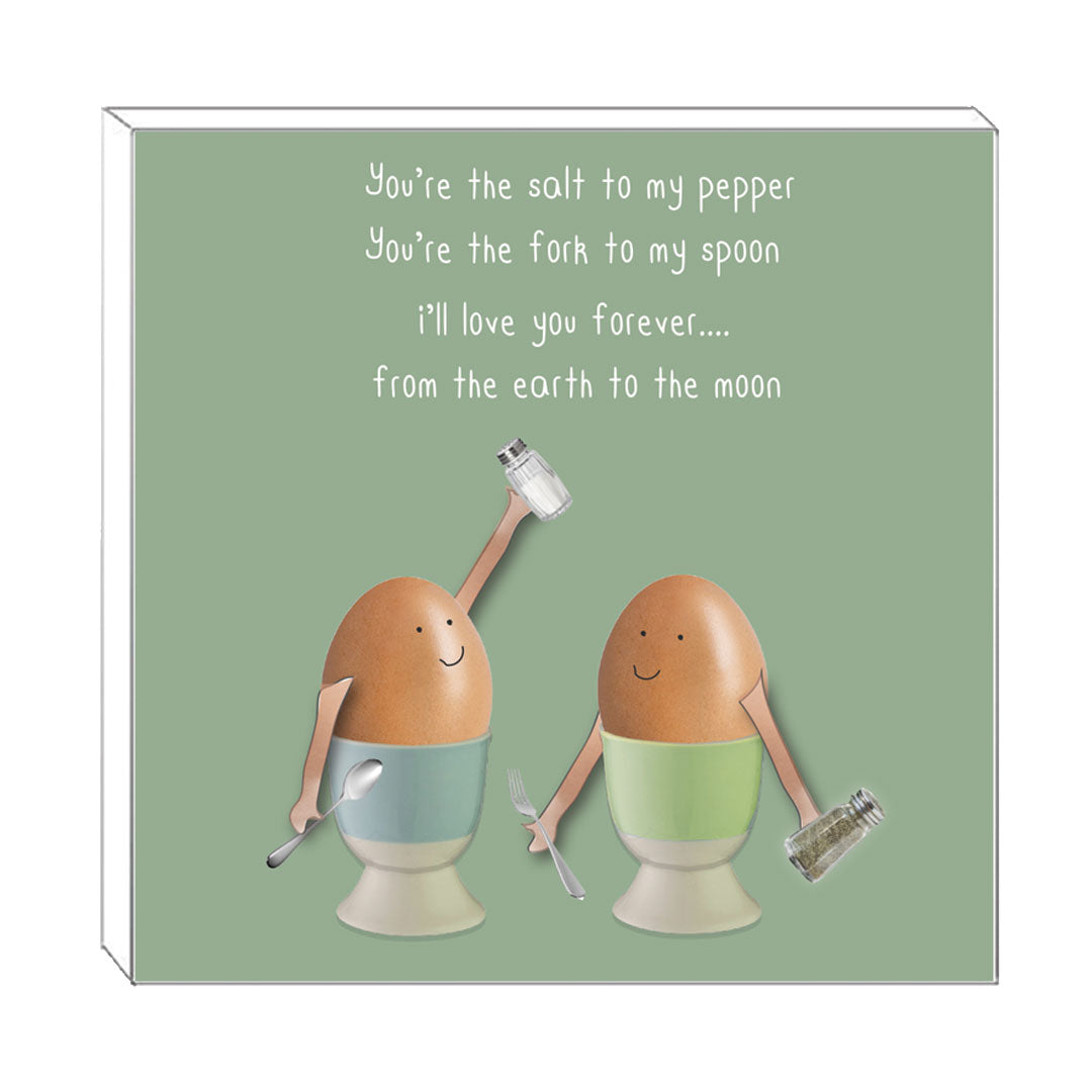 Art block - Salt to my pepper