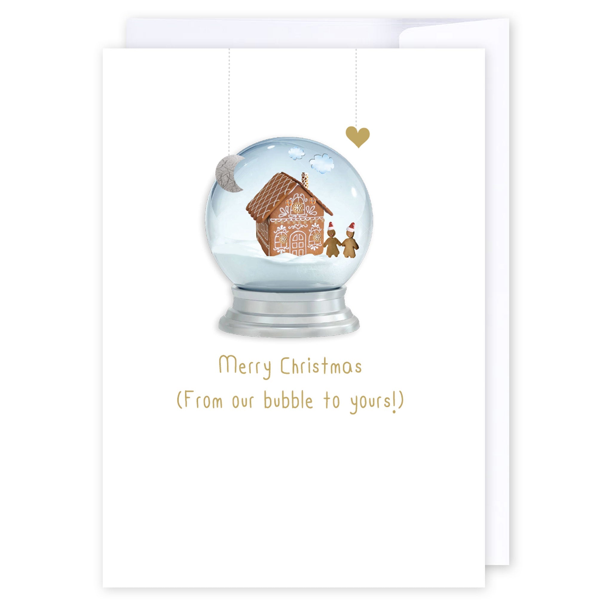 From our bubble to yours: NZ Made Greeting Card, Christmas, Clearance, by Icandy Design Ltd