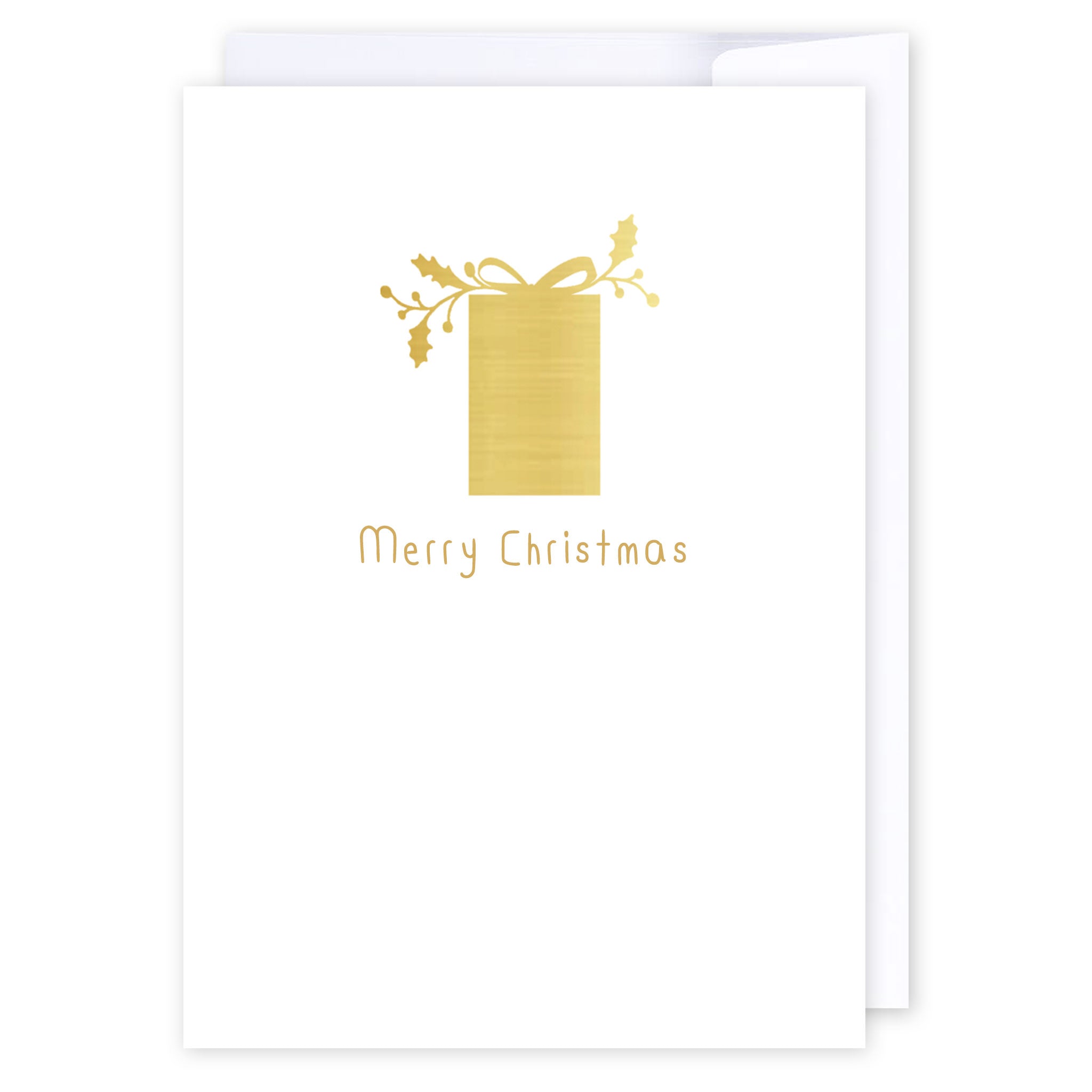 Gold Christmas gift: NZ Made Greeting Card, Christmas, Clearance, by Icandy Design Ltd