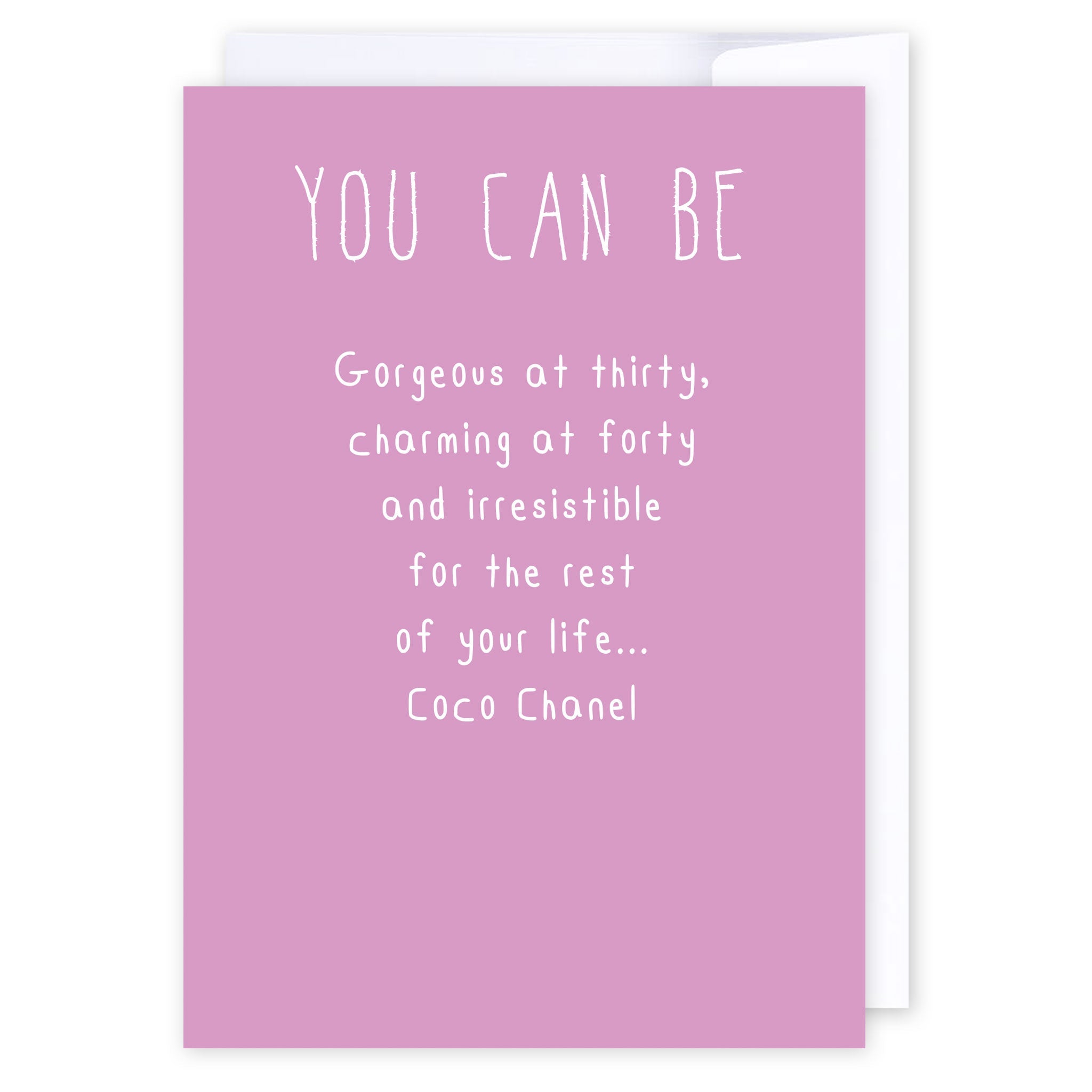 Gorgeous: NZ Made Greeting Card, Best sellers, Birthday, For Her by Icandy Design Ltd