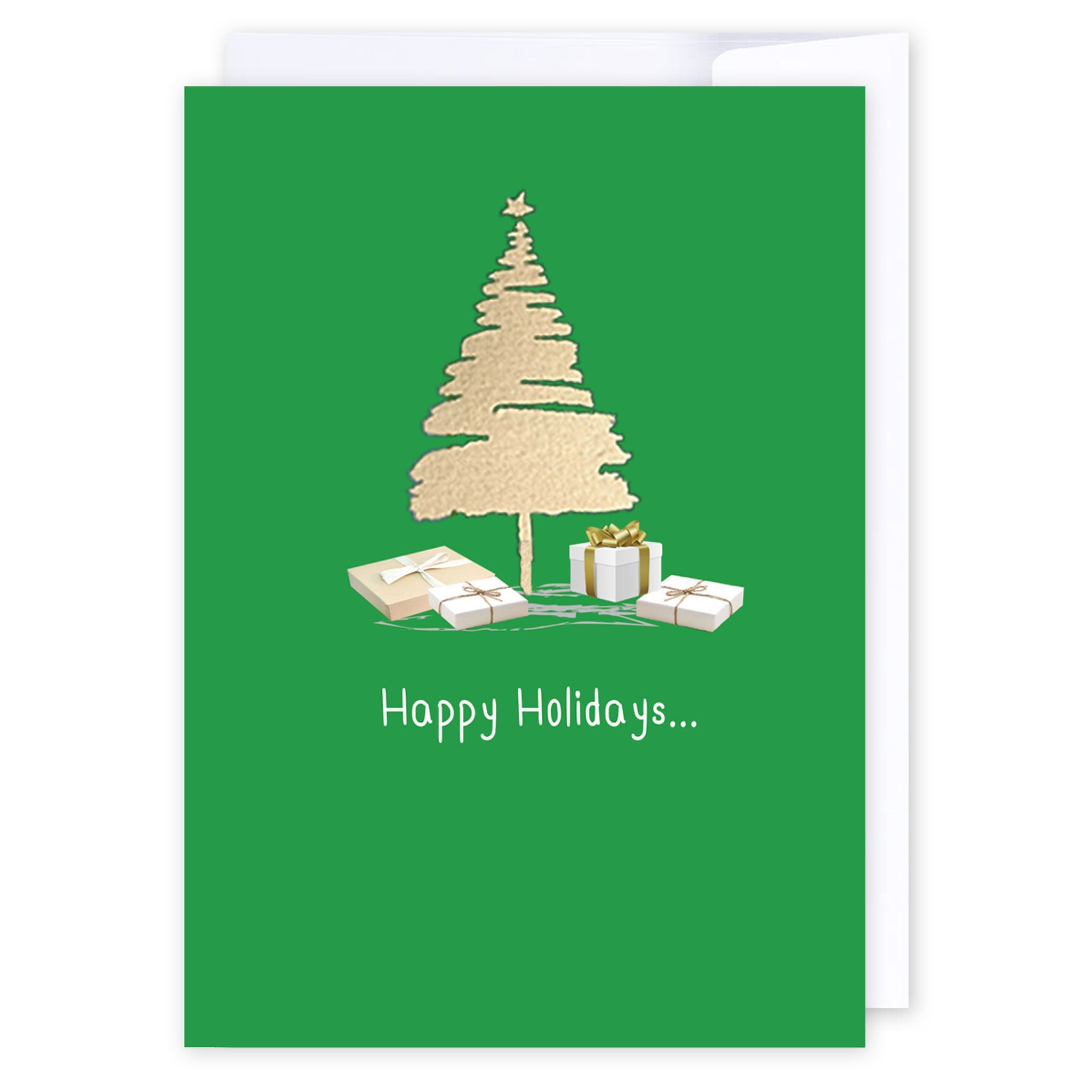 Green Christmas: NZ Made Greeting Card, Christmas, , by Icandy Design Ltd