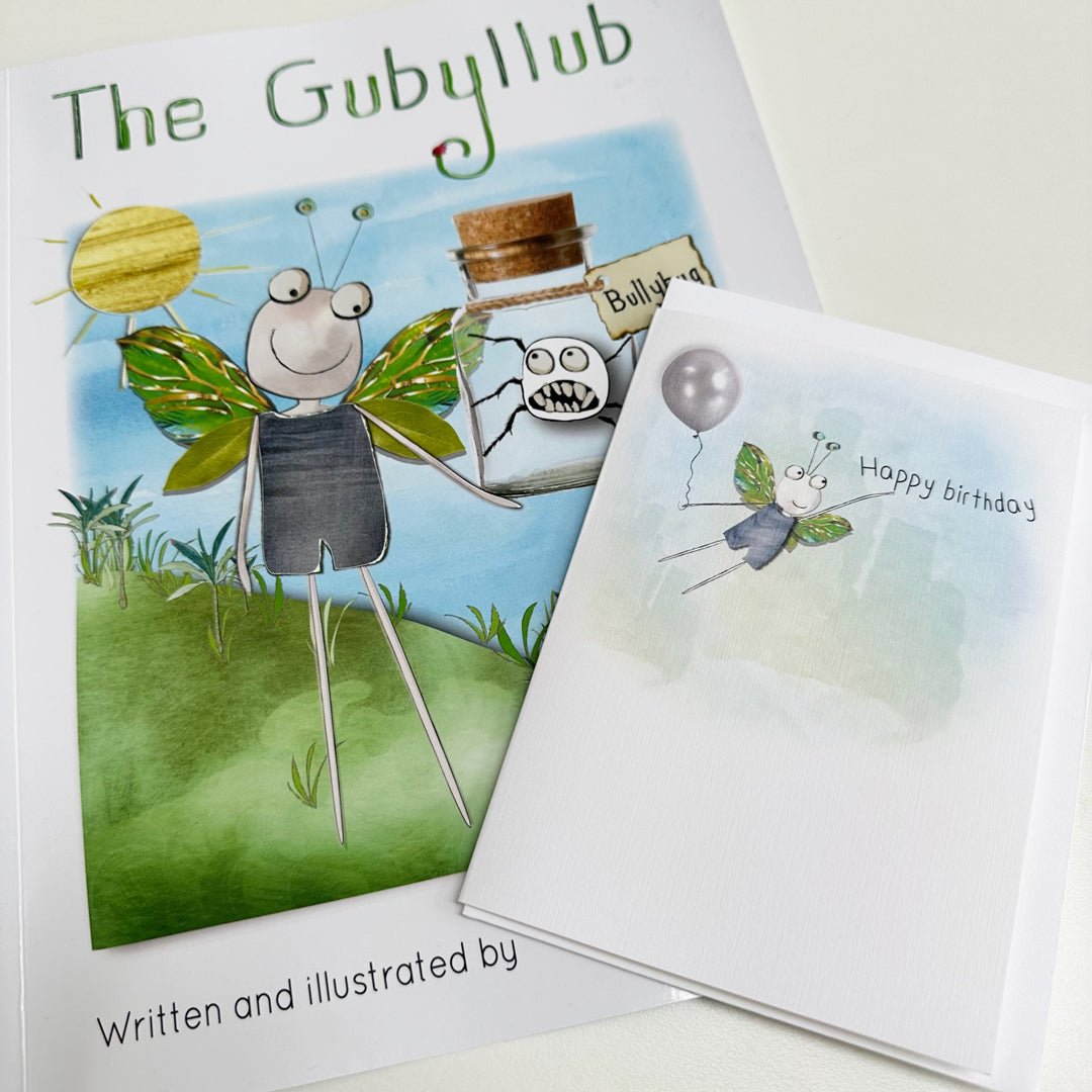 Gubyllub Birthday Card: NZ Made Greeting Card, Birthday, For Kids, by iCandy Publishing