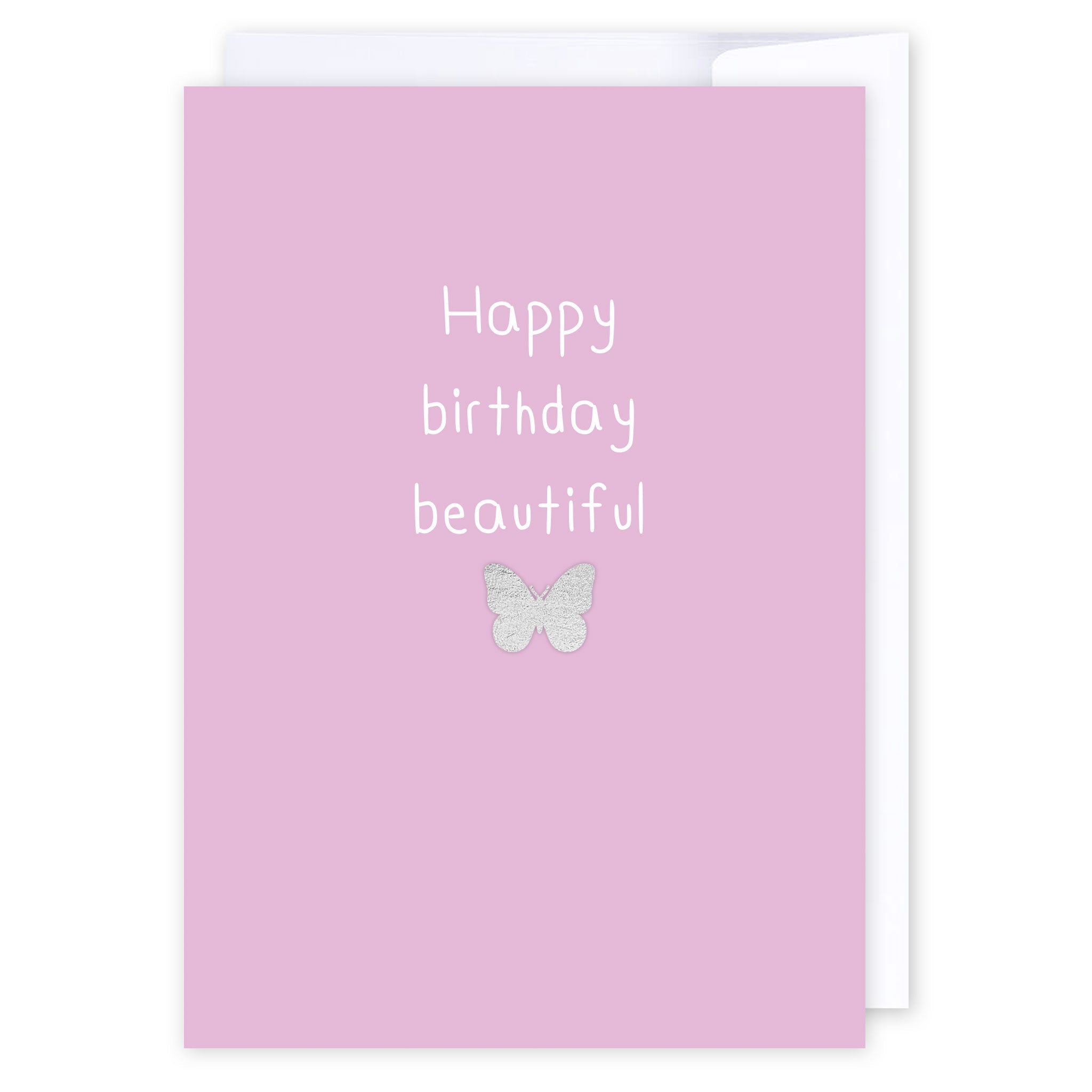 Happy birthday beautiful: NZ Made Greeting Card, Birthday, For Her, Teens by Icandy Design Ltd