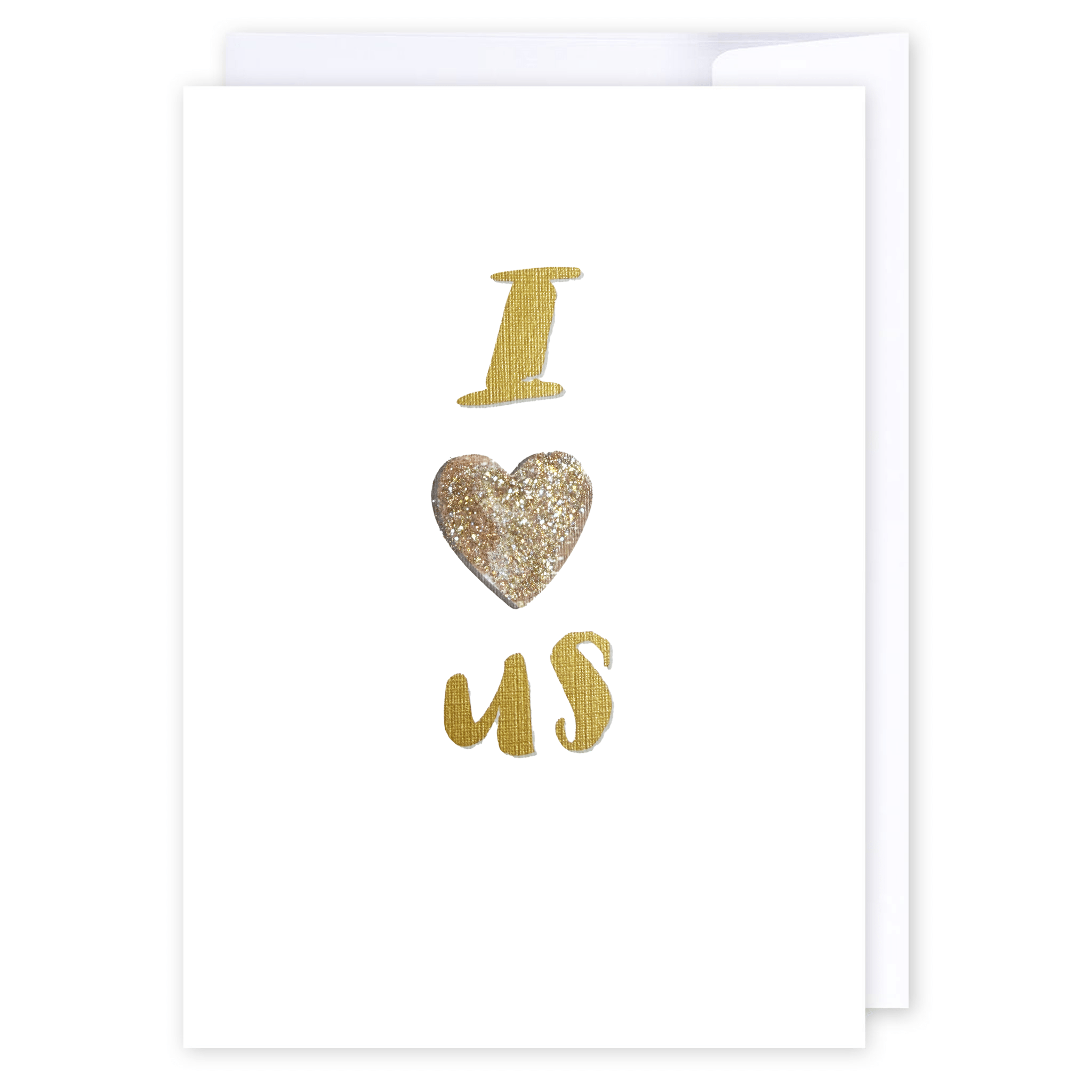I love us: NZ Made Greeting Card, Anniversary, Birthday, Lisa&