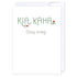 Kia kaha: NZ Made Greeting Card, Jandal & Ink, Kiwiana, Sympathy by iCandy Publishing