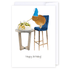 Kiwi Pavlova: NZ Made Greeting Card, Birthday, Jandal & Ink, Kiwiana by iCandy Publishing