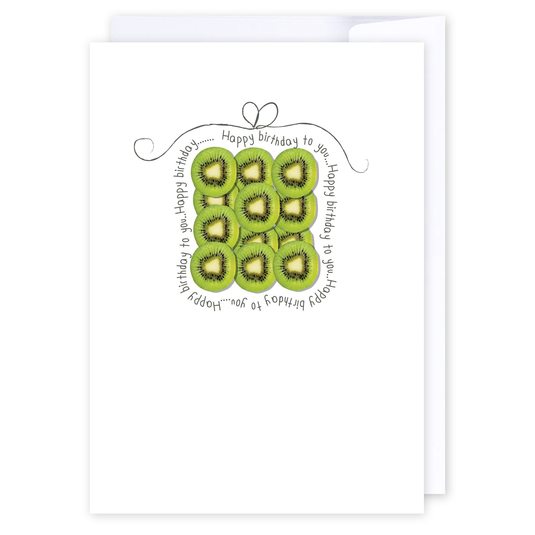 Kiwifruit Birthday Gift: NZ Made Greeting Card, Birthday, Jandal & Ink, Kiwiana by iCandy Publishing