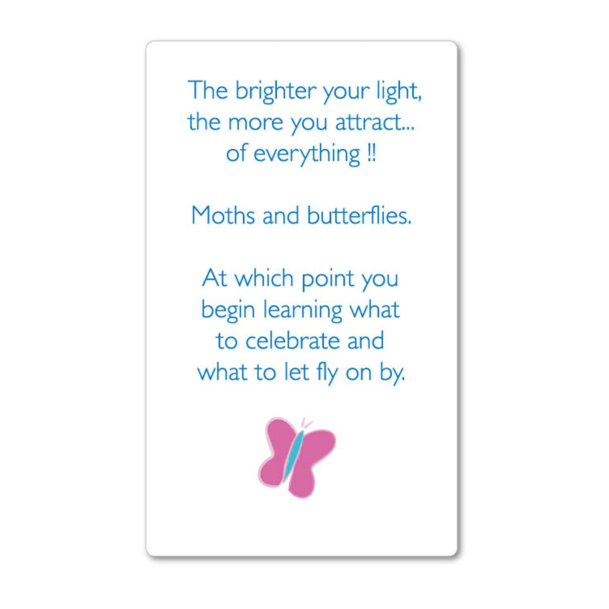 Magnet - Moths and butterflies: NZ Made Greeting Card, , , by Icandy Design Ltd
