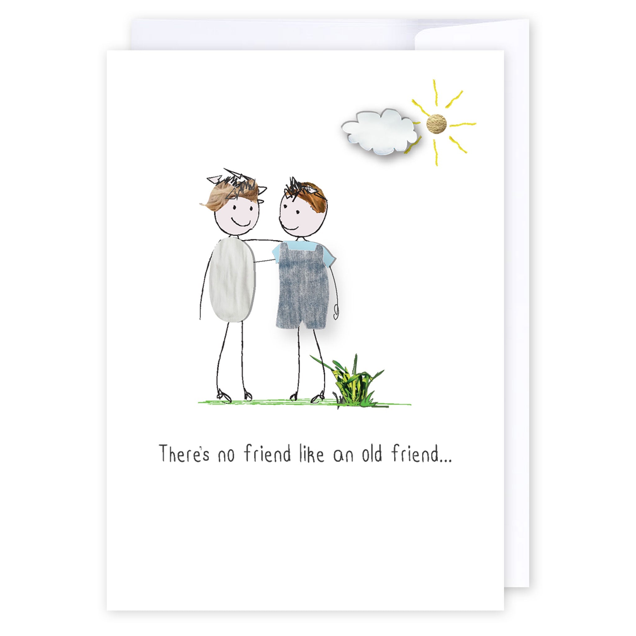 Old friend: NZ Made Greeting Card, Friendship, , by Icandy Design Ltd