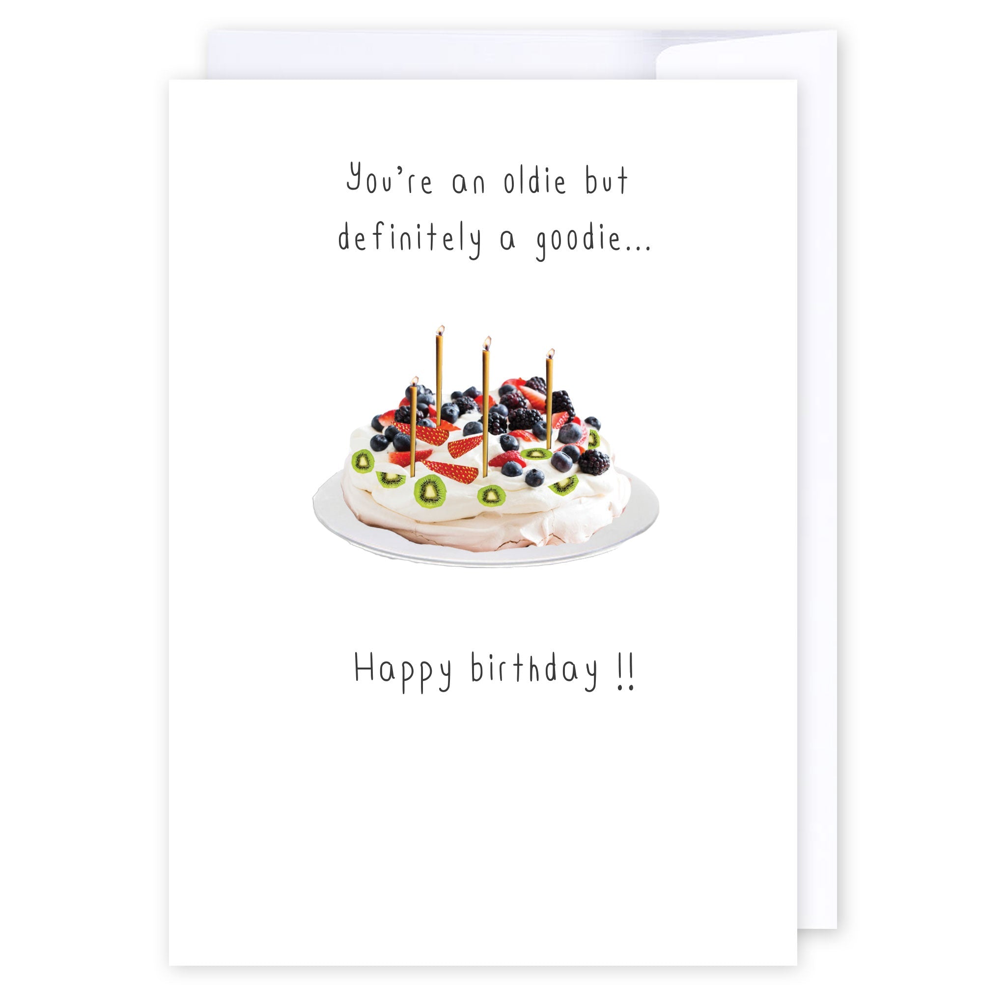 Oldie but a goodie: NZ Made Greeting Card, Best sellers, Birthday, Jandal & Ink by iCandy Publishing
