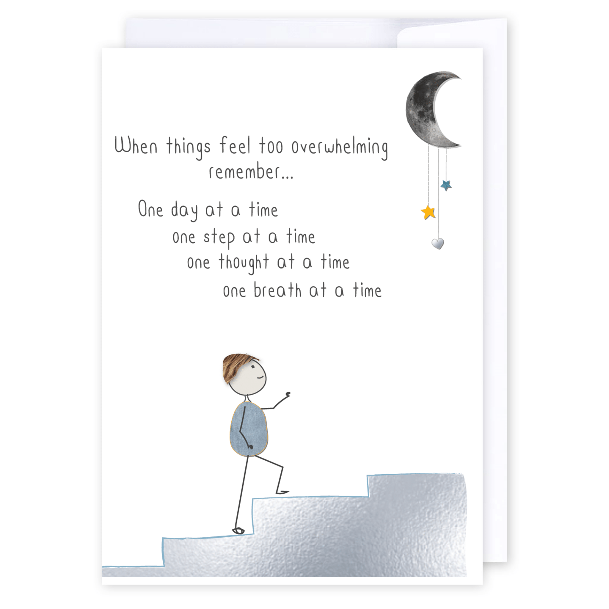 One Step At A Time: NZ Made Greeting Card, Best sellers, Encouragement, Lisa&