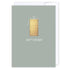 Simple Birthday dark green: NZ Made Greeting Card, Birthday, , by iCandy Publishing