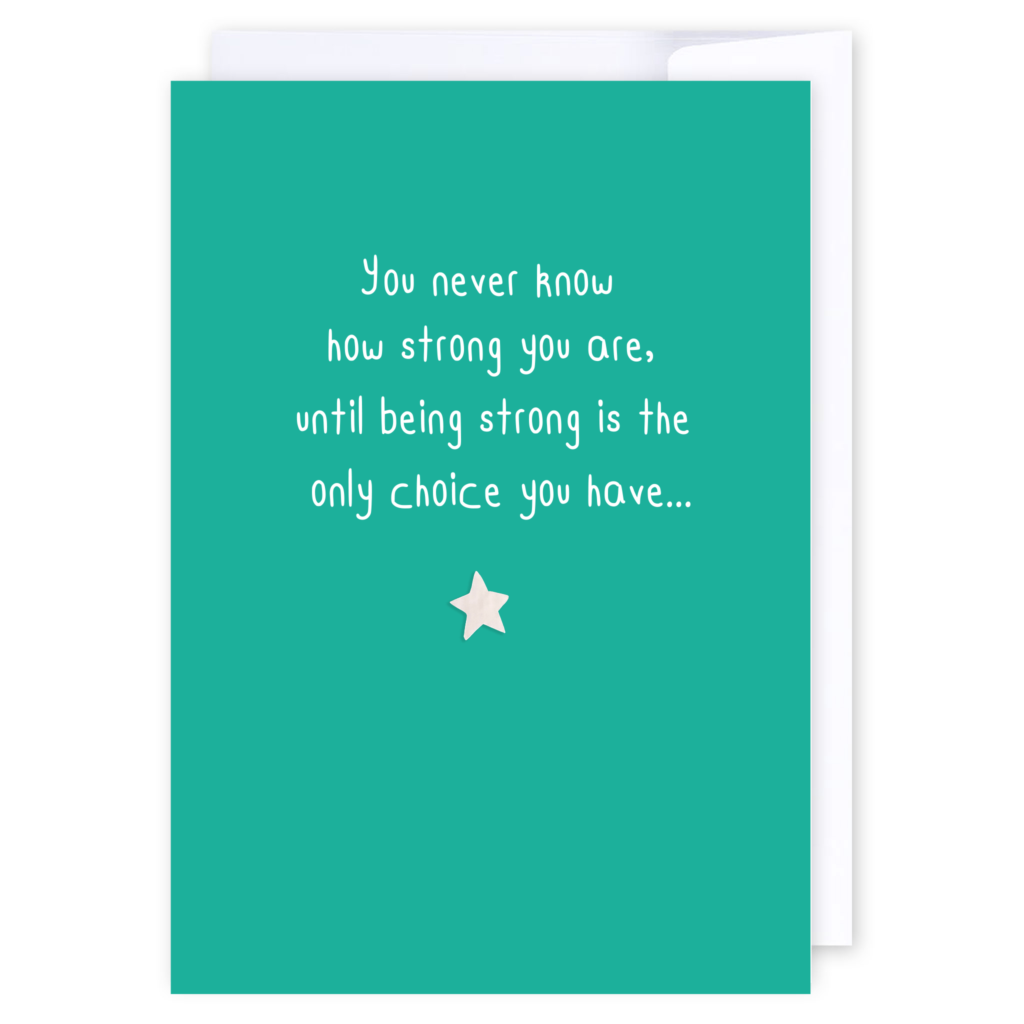 Strong: NZ Made Greeting Card, New, , by Icandy Design Ltd