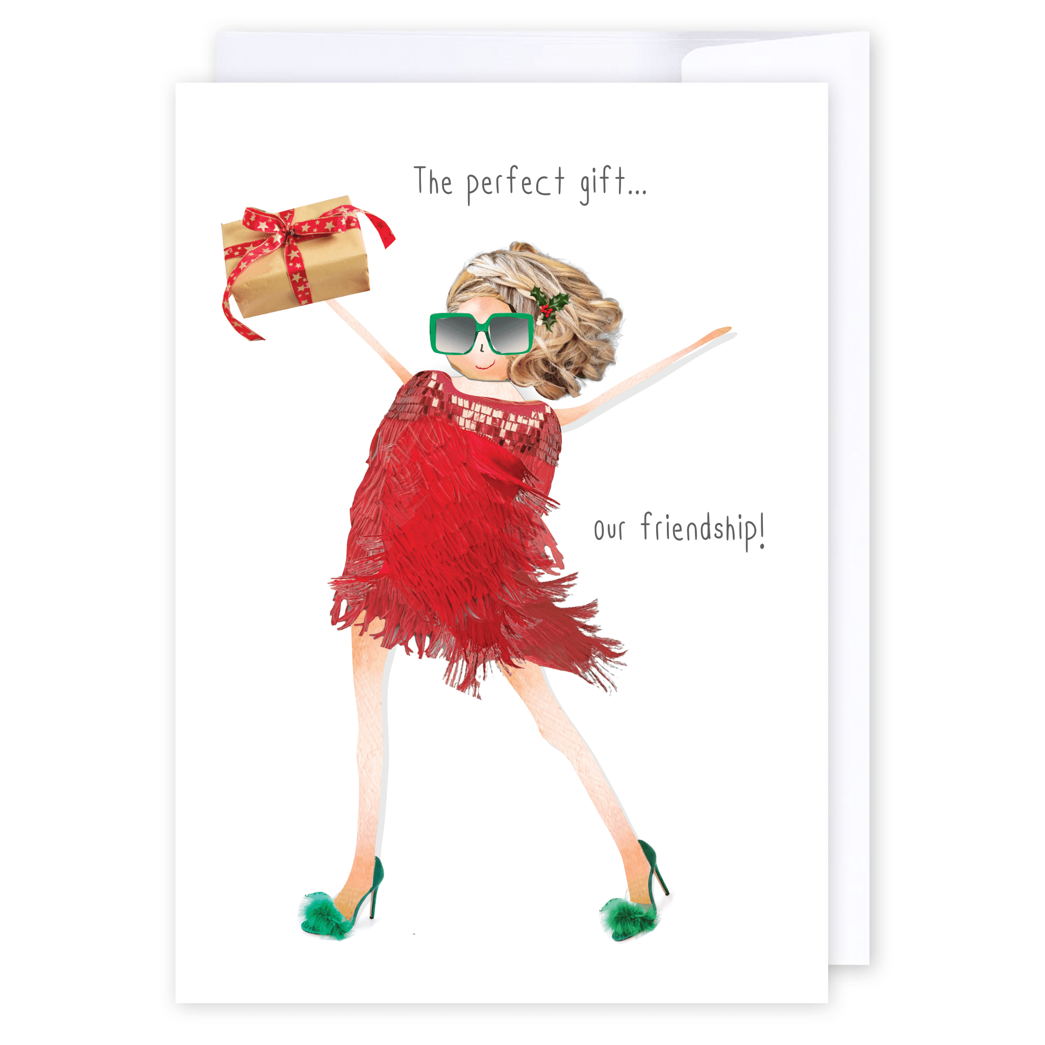 The Perfect Gift: NZ Made Greeting Card, Christmas, Hilda & Co., Kiwiana by iCandy Publishing