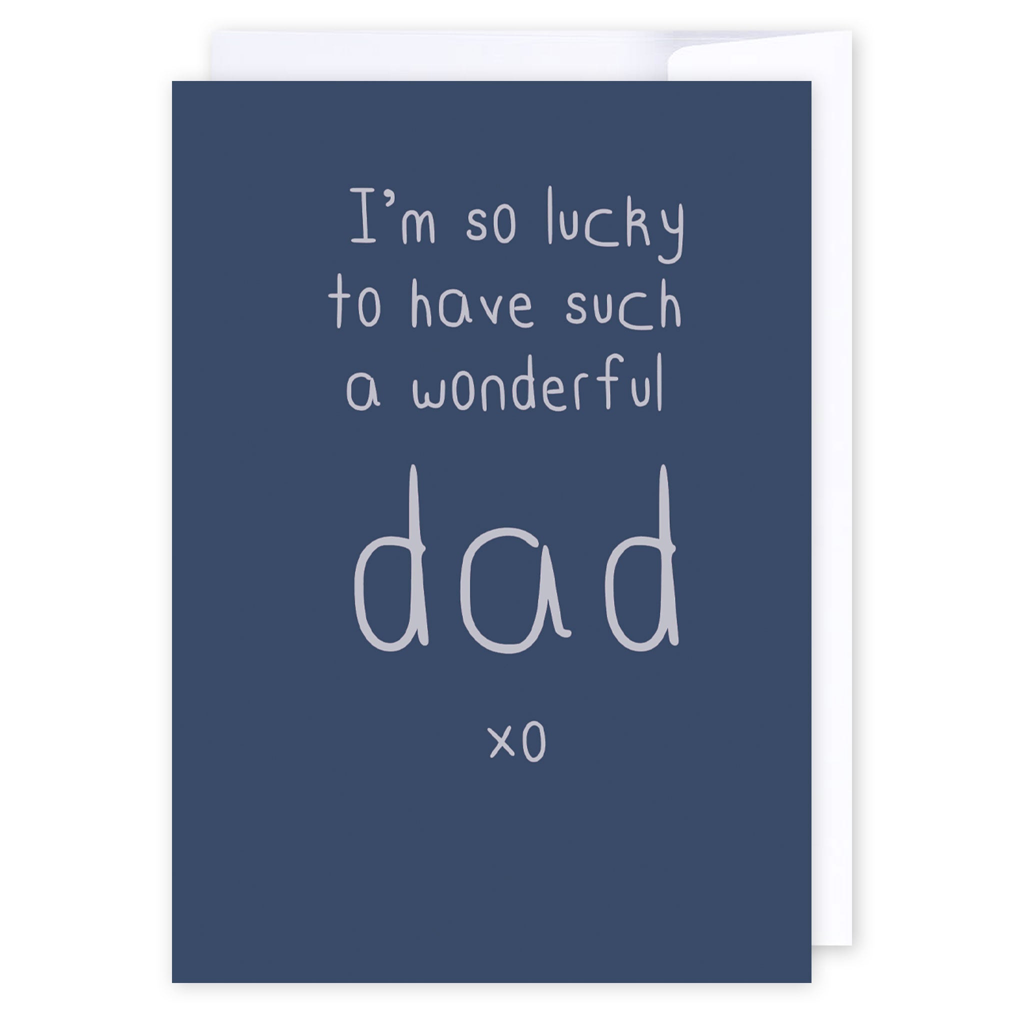 Wonderful dad: NZ Made Greeting Card, Birthday, Dads, by Icandy Design Ltd