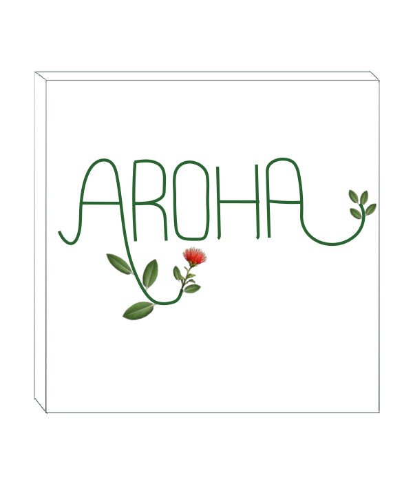 Art block - Kiwi Aroha: NZ Made Greeting Card, , , by Icandy Design Ltd