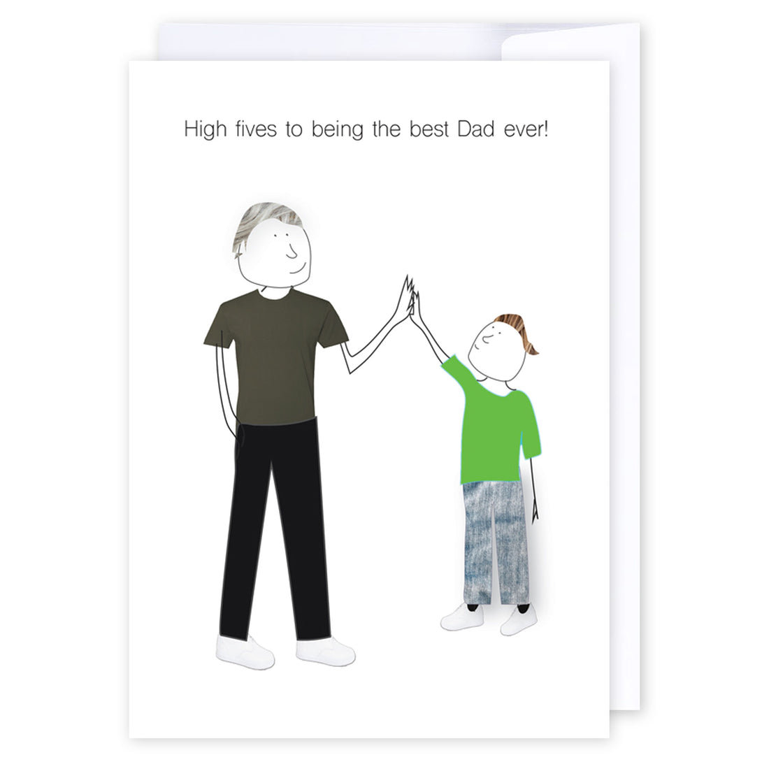High five for Dad