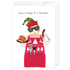 A Banger of a Christmas: NZ Made Greeting Card, Christmas, Hilda & Co., Kiwiana by iCandy Publishing