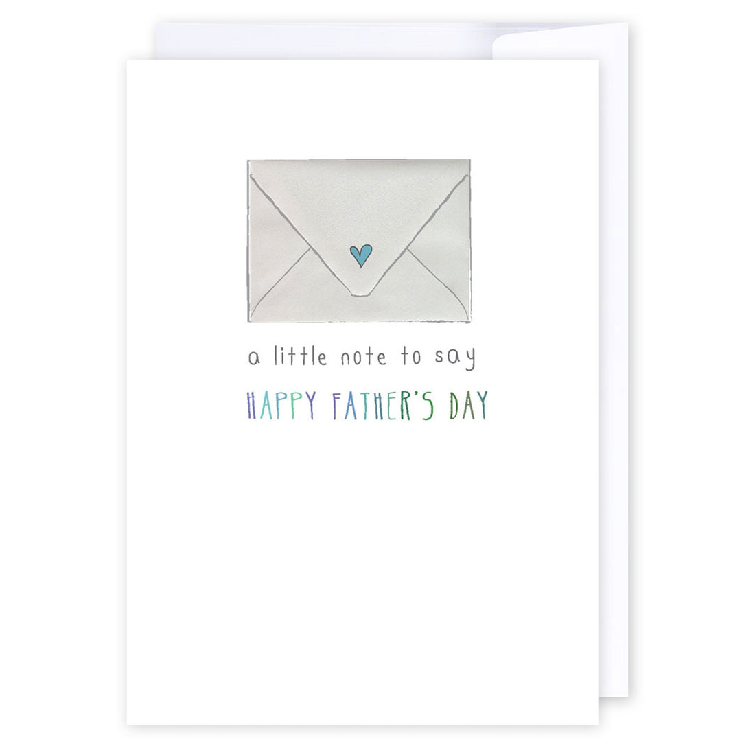 A Little Note For Dad: NZ Made Greeting Card, Father&