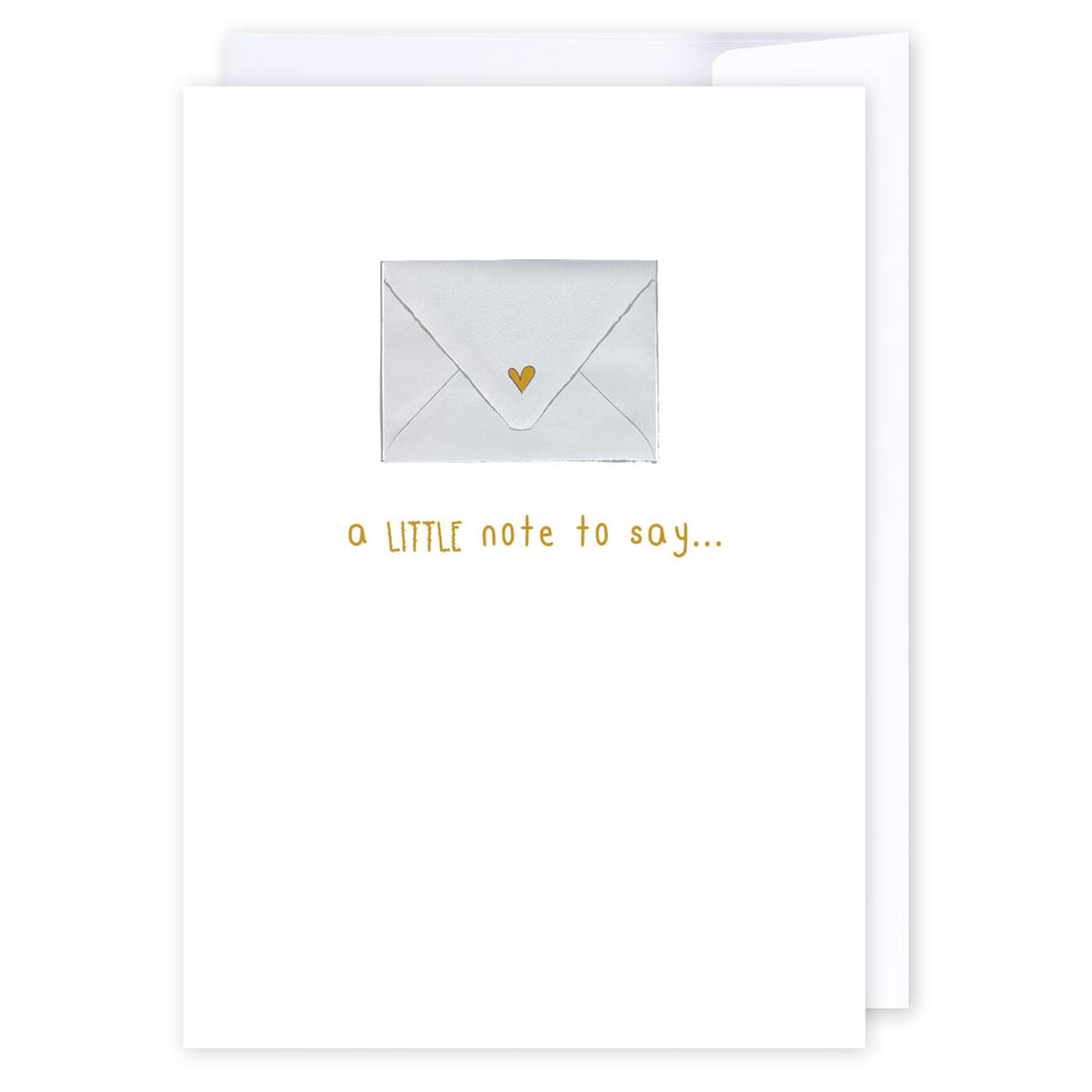 A little note to say envelope: NZ Made Greeting Card, Versatile Message, , by Icandy Design Ltd