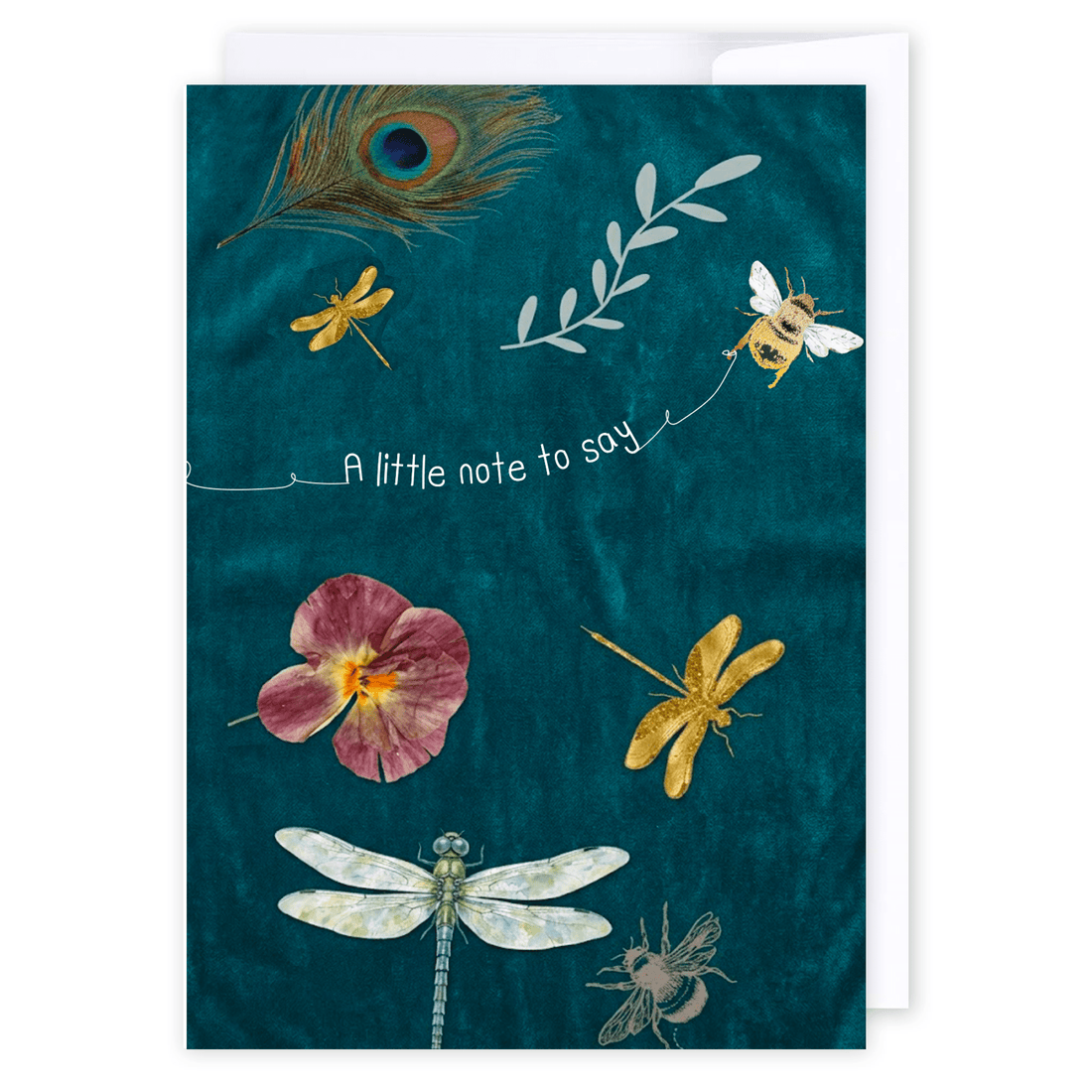 A little note to say: NZ Made Greeting Card, Versatile Message, , by iCandy Publishing