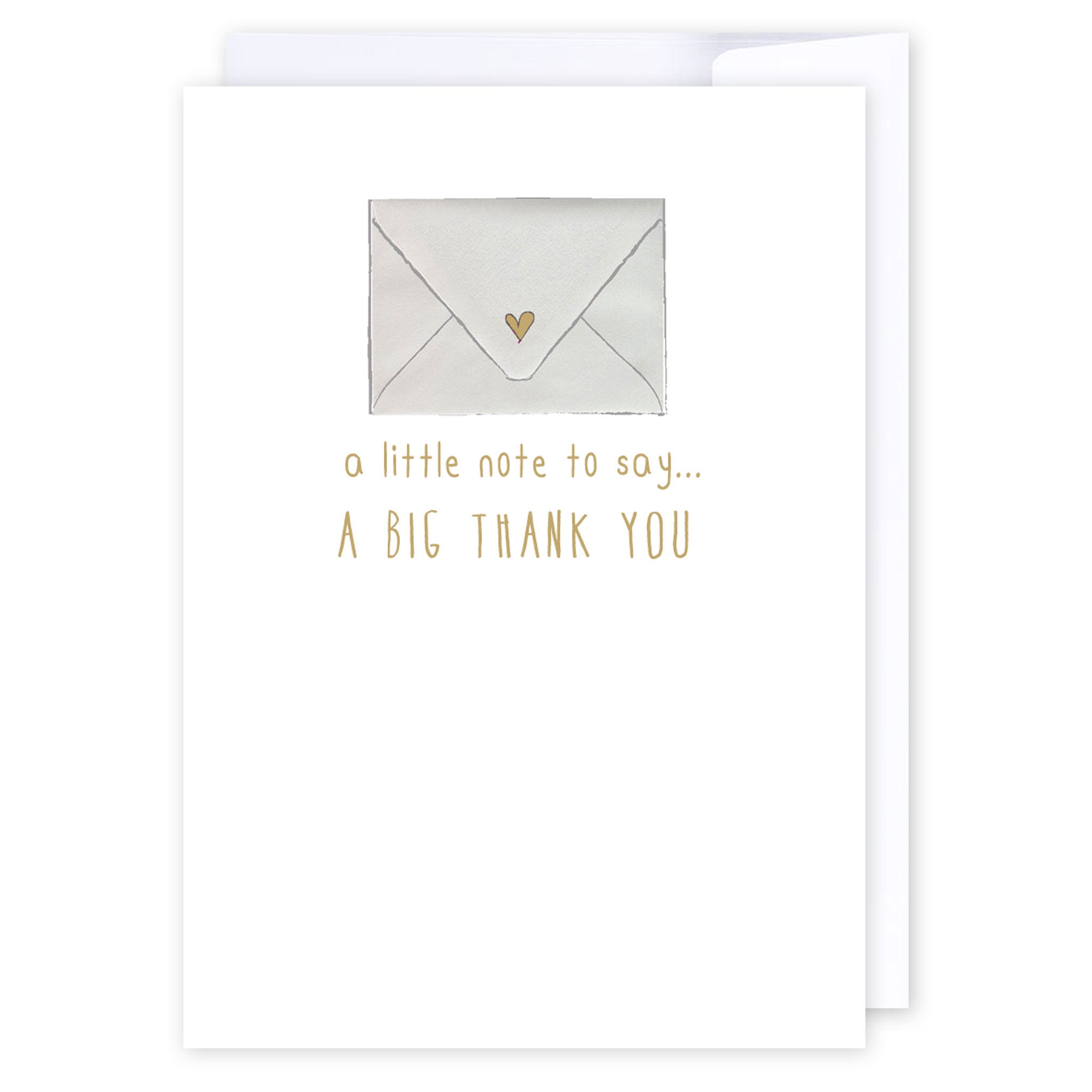 A Little Note To Say Thank You: NZ Made Greeting Card, Appreciation, Best sellers, by iCandy Publishing