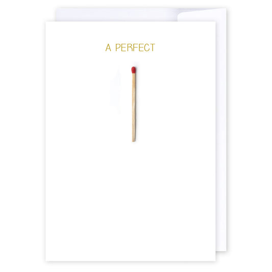 A perfect match: NZ Made Greeting Card, Best sellers, Lisa's letters, Wedding by iCandy Publishing