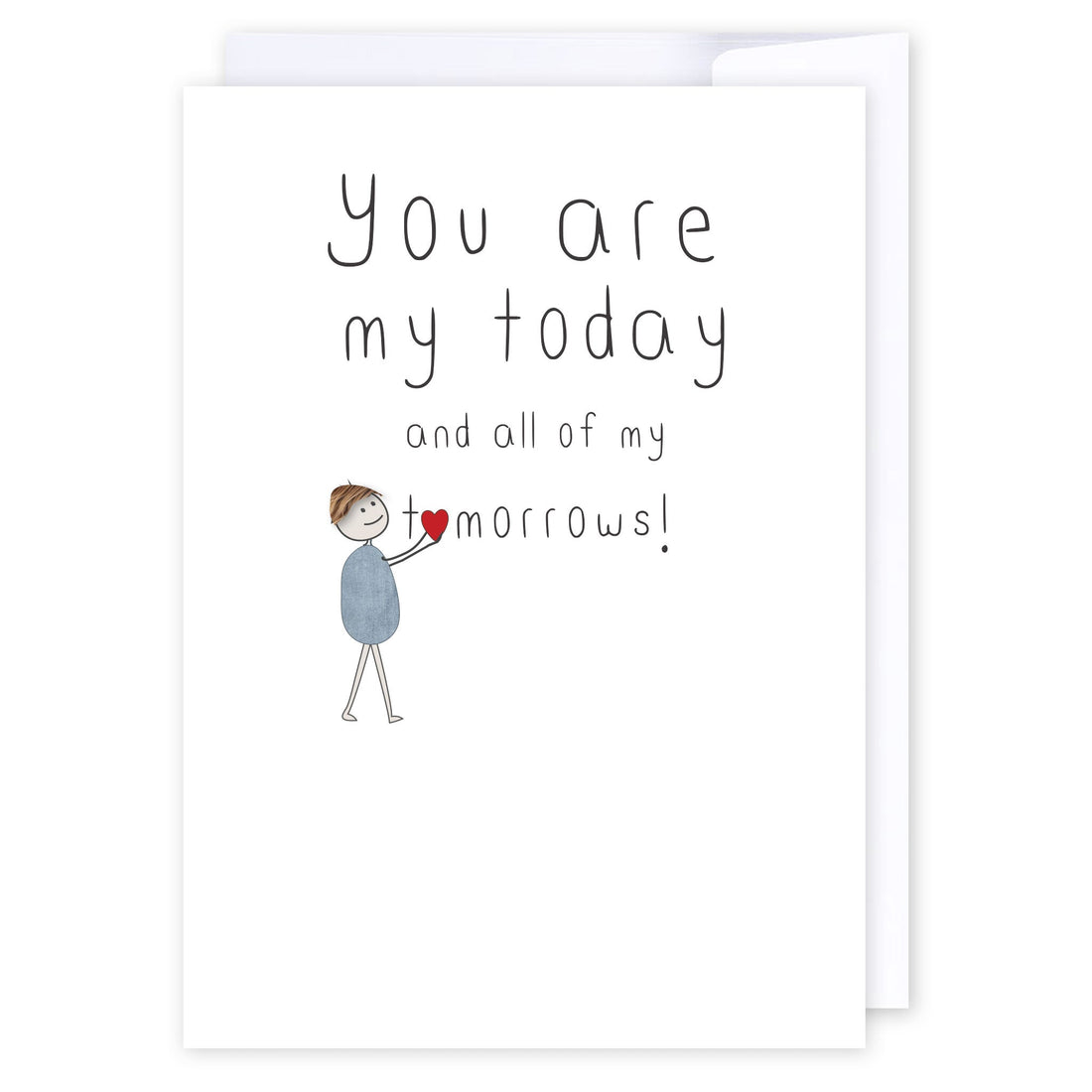 All of my tomorrows: NZ Made Greeting Card, Love, , by Icandy Design Ltd