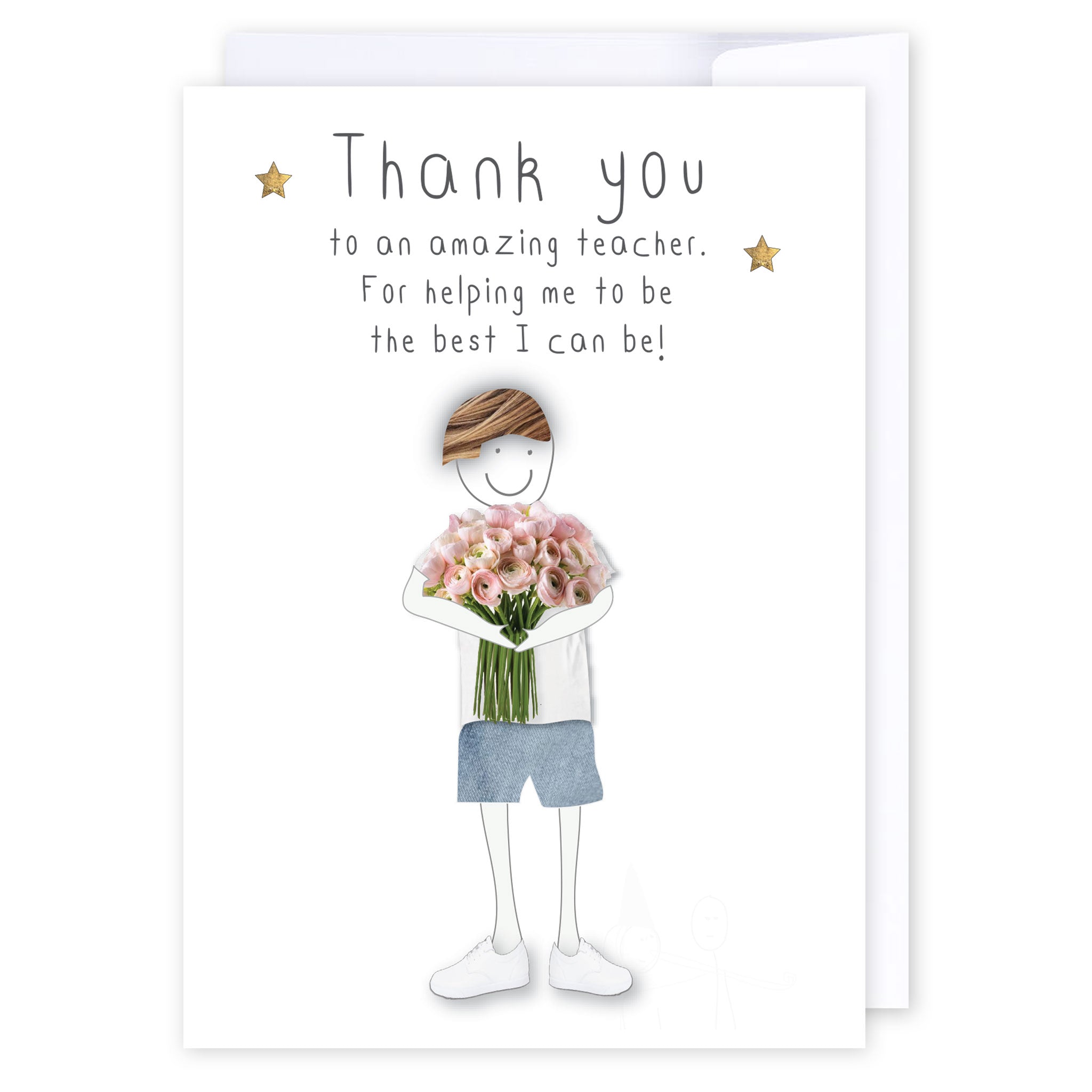Amazing teacher: NZ Made Greeting Card, Appreciation, Clearance, Teachers by Icandy Design Ltd