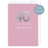 And not a day over fabulous: NZ Made Greeting Card, Birthday, Custom Age, For Her by Icandy Design Ltd