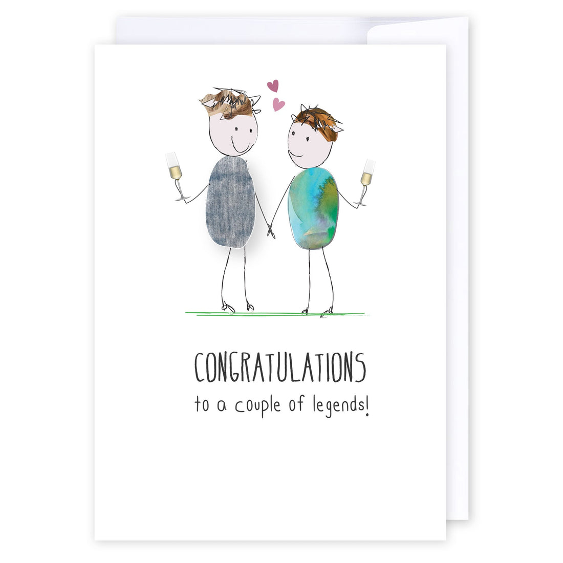 Anniversary Legends: NZ Made Greeting Card, Anniversary, Clearance, Wedding by Icandy Design Ltd