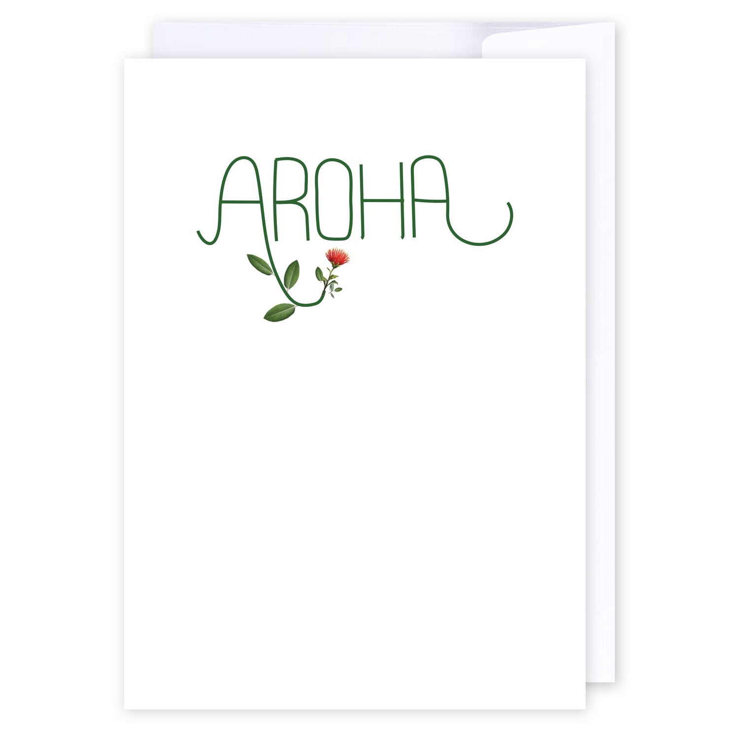 Aroha: NZ Made Greeting Card, Best sellers, Kiwiana, Love by iCandy Publishing