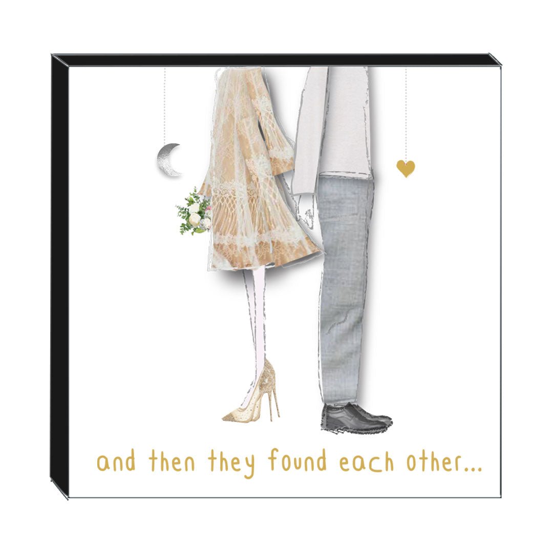 Art Block - Found Each Other: NZ Made Greeting Card, , , by Icandy Design Ltd