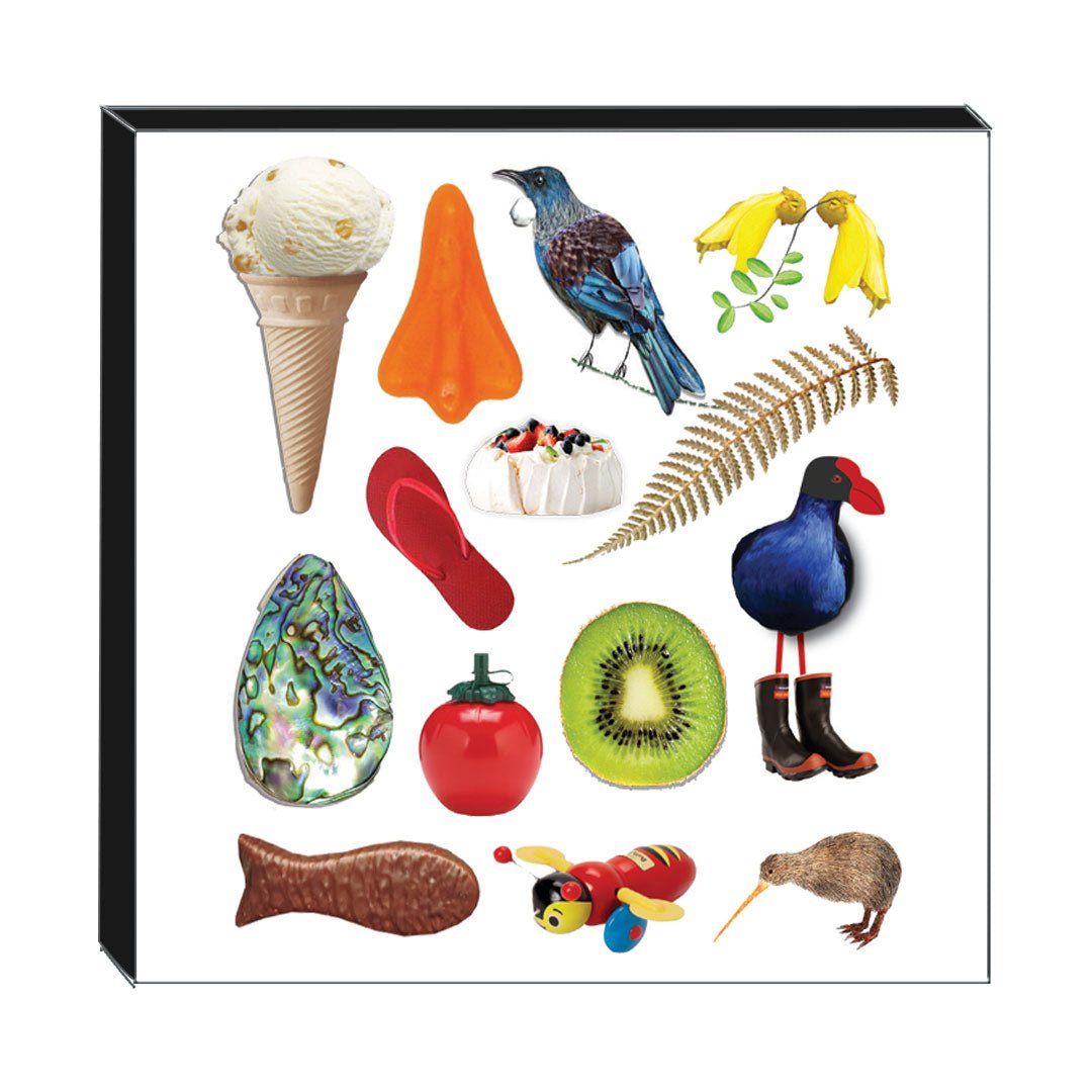 Art Block - Kiwiana: NZ Made Greeting Card, , , by Icandy Design Ltd