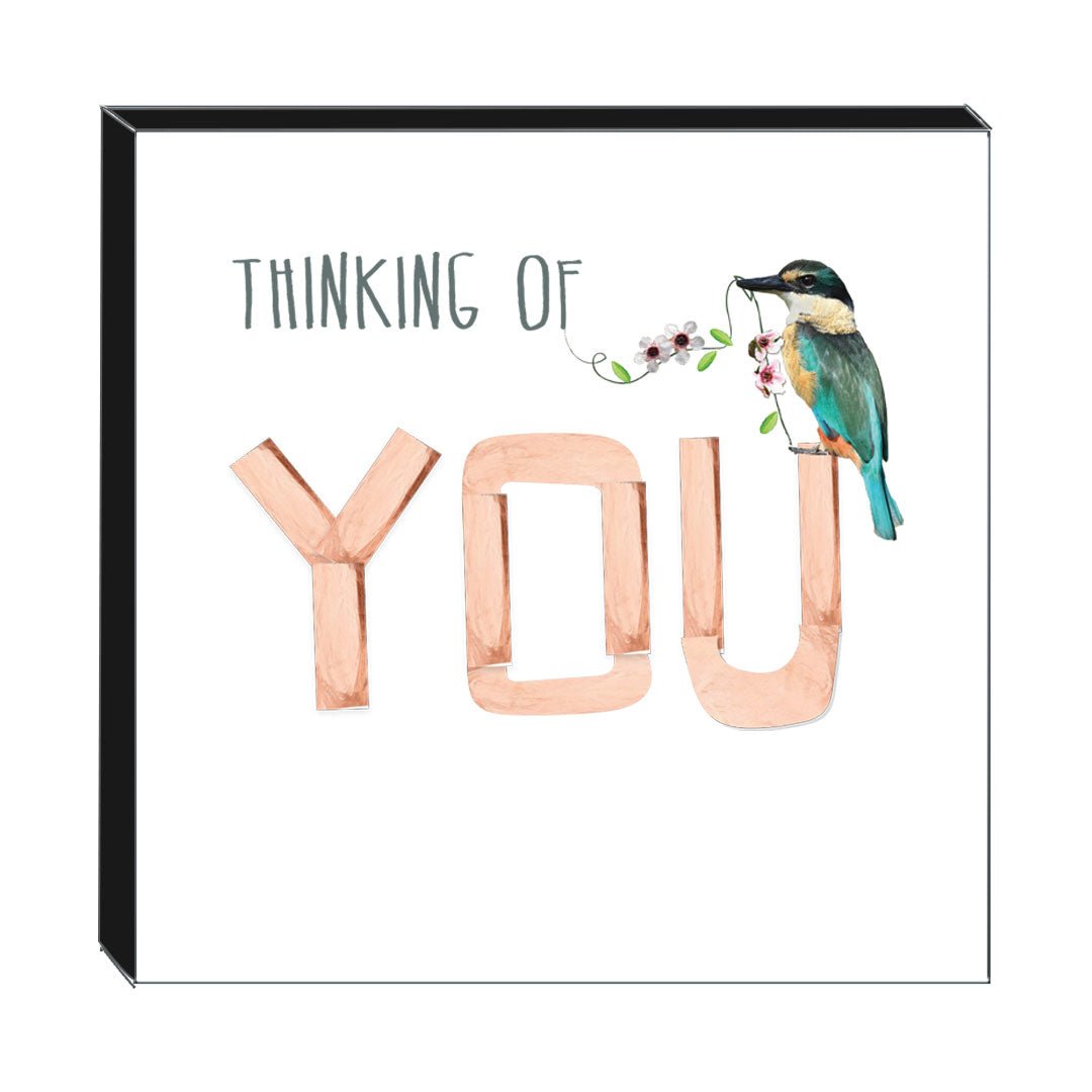 Art Block - Thinking Of You: NZ Made Greeting Card, , , by Icandy Design Ltd