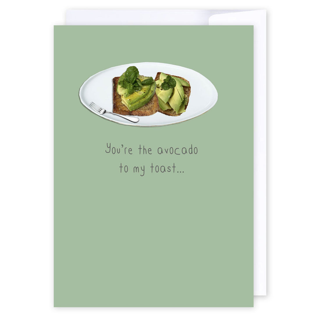 Avocado To My Toast: NZ Made Greeting Card, Love, , by Icandy Design Ltd