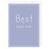 Best New Ever: NZ Made Greeting Card, Congratulations, New, by Icandy Design Ltd