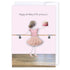 Birthday Ballerina princess: NZ Made Greeting Card, Birthday, For Kids, by iCandy Publishing