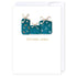 Blue Christmas Wishes: NZ Made Greeting Card, Christmas, , by Icandy Design Ltd