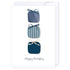 Blue Gifts: NZ Made Greeting Card, Birthday, New, by Icandy Design Ltd
