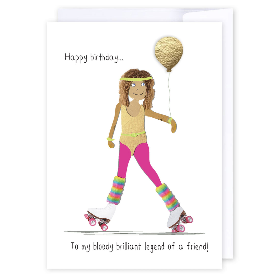 Brilliant legend: NZ Made Greeting Card, Best sellers, Birthday, For Her by Icandy Design Ltd
