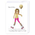 Brilliant legend: NZ Made Greeting Card, Best sellers, Birthday, For Her by Icandy Design Ltd
