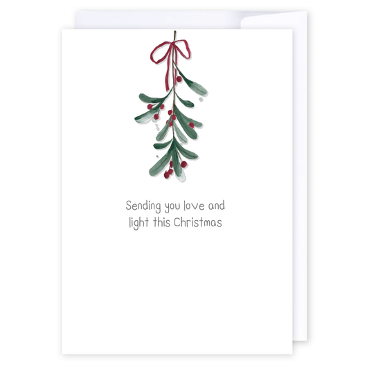 Christmas Love and Light: NZ Made Greeting Card, Christmas, Lisa's letters, New by iCandy Publishing