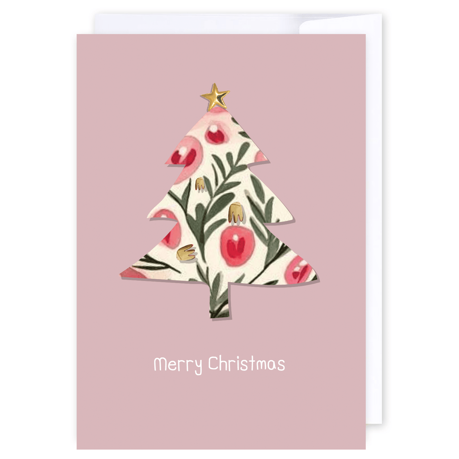 Christmas Tree: NZ Made Greeting Card, Christmas, Lisa&