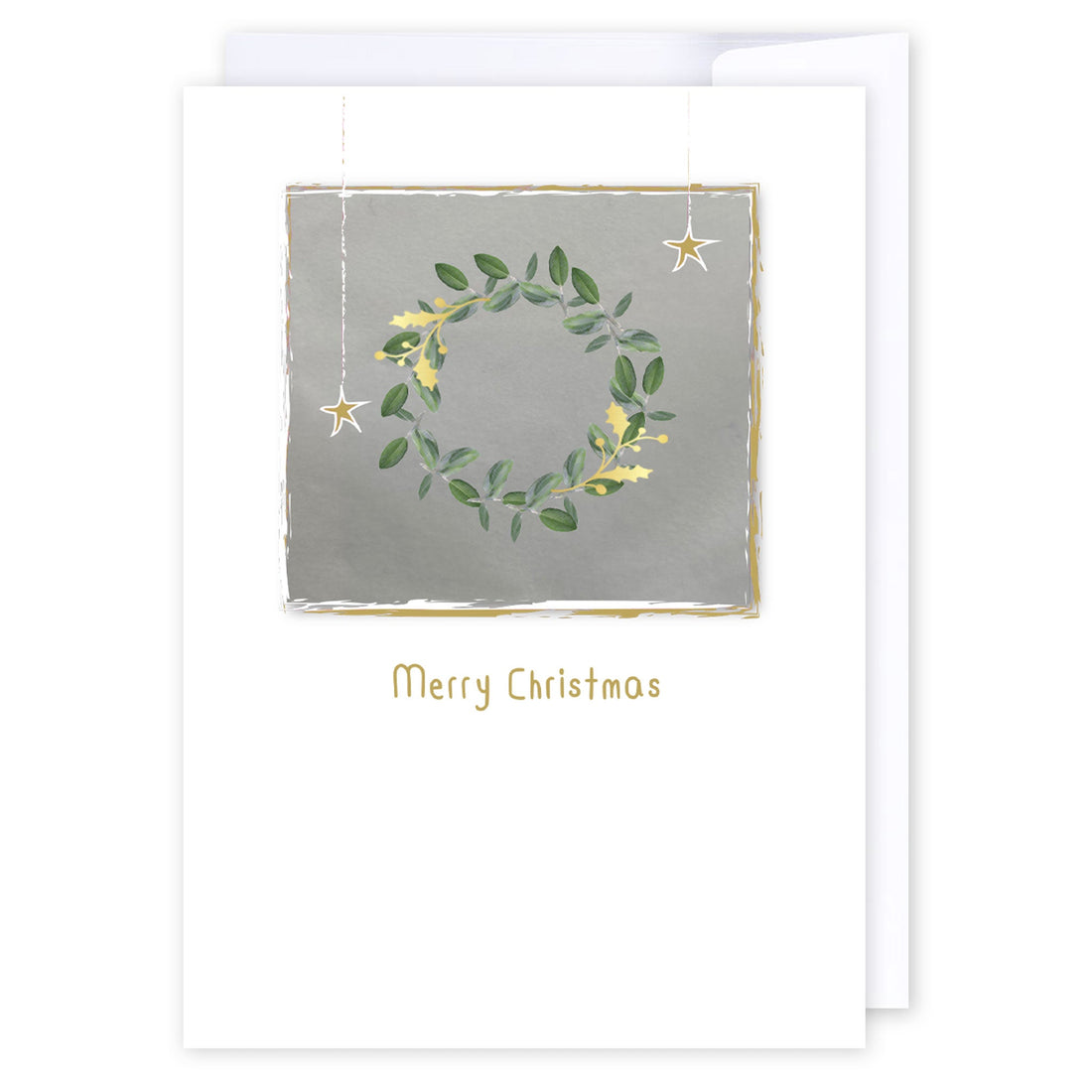 Christmas Wreath: NZ Made Greeting Card, Christmas, , by Icandy Design Ltd