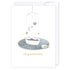 Congratulations baby mobile: NZ Made Greeting Card, Baby, Cats & Dogs, Clearance by Icandy Design Ltd