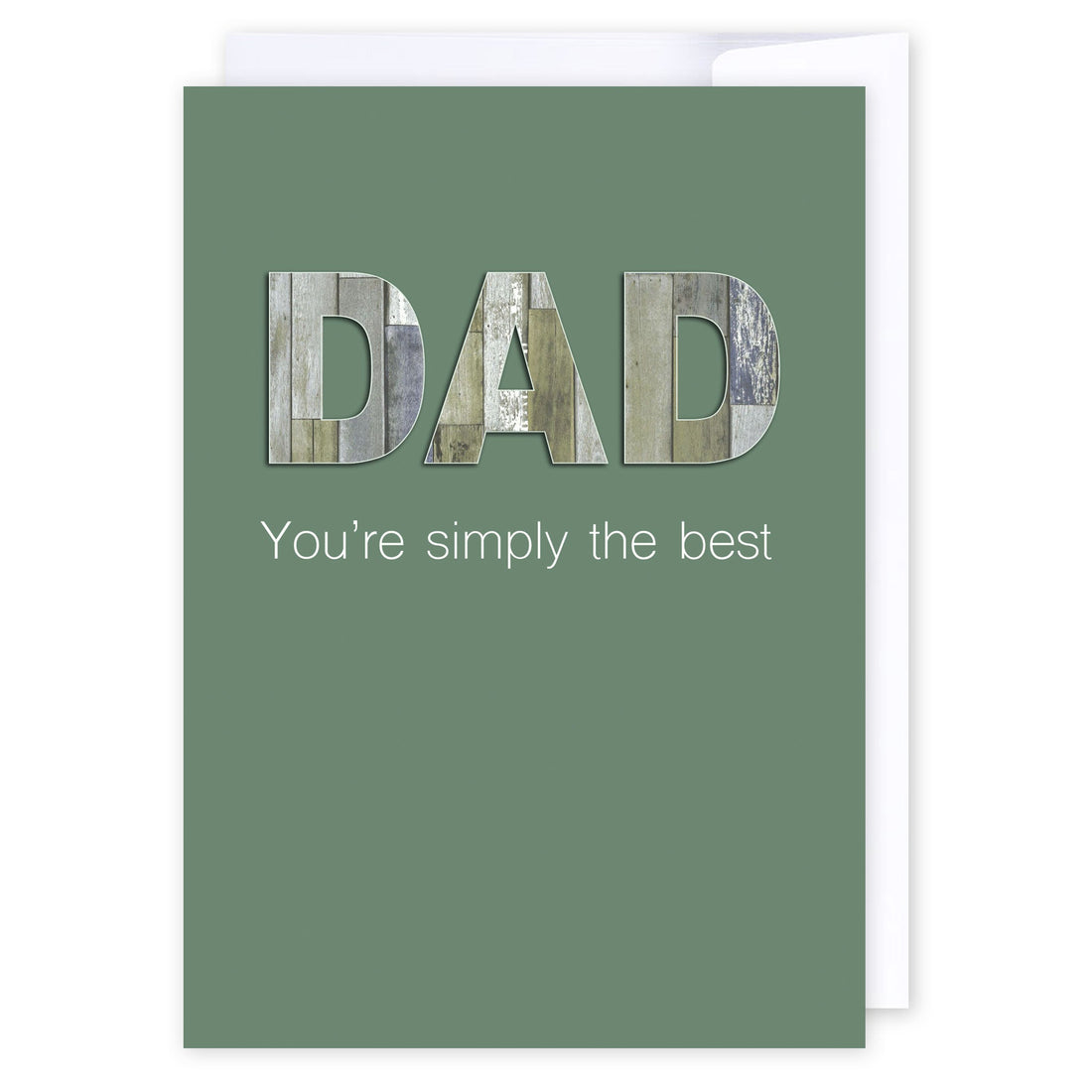 Dad your simply the best: NZ Made Greeting Card, Birthday, Dads, by Icandy Design Ltd