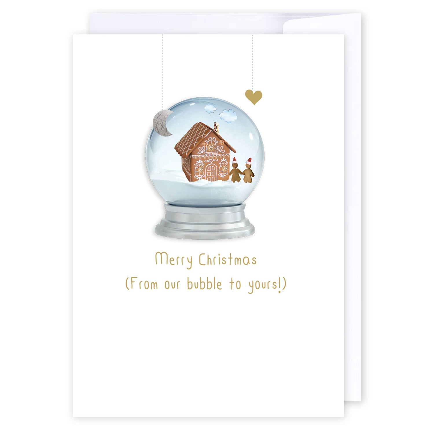 From our bubble to yours: NZ Made Greeting Card, Christmas, Clearance, by Icandy Design Ltd