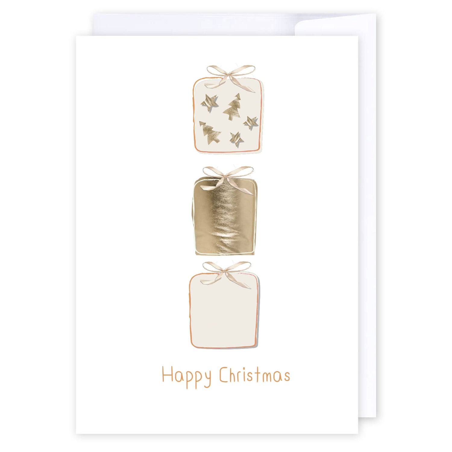 Gold Christmas Gifts: NZ Made Greeting Card, Christmas, , by Icandy Design Ltd