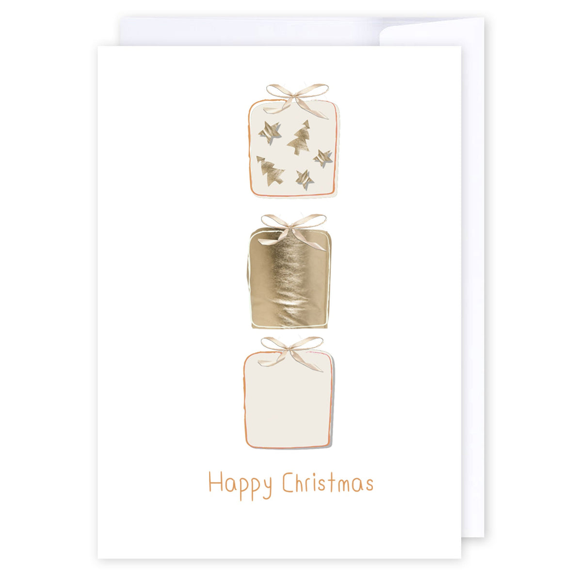 Gold Christmas Gifts: NZ Made Greeting Card, Christmas, , by iCandy Publishing
